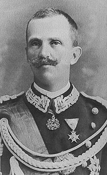 Victor-Emmanuel III, roi d'Italie.