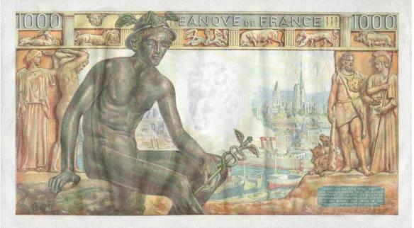1000_francs_Demeter_1942_B