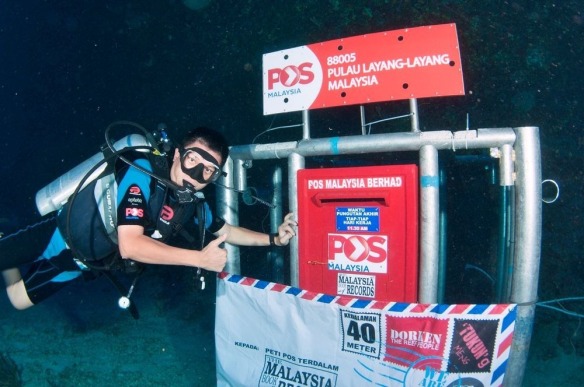 Malaisie_underwater-postbox