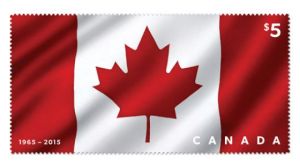 Le timbre en tissu du Canada