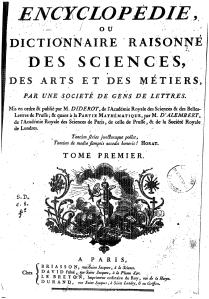 Encyclopédie Diderot - WikiSource