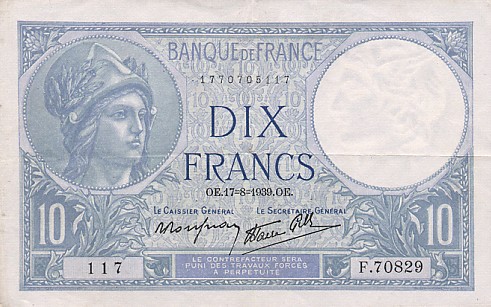 10_Francs_1916