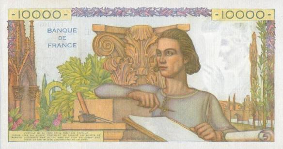 10000_francs_Génie_1945_2