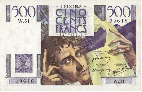 500_francs_Chateaubriand_1945_1