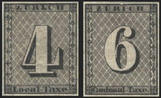 Suisse_premiers timbres