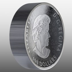 Monnaie royale canadienne-Une nouvelle pi-ce biconcave en argent
