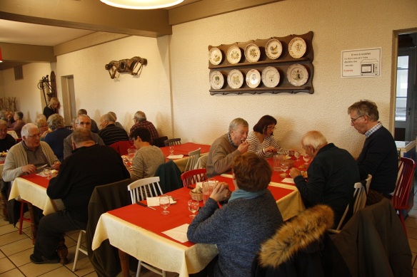 1er jour repas équipe AG